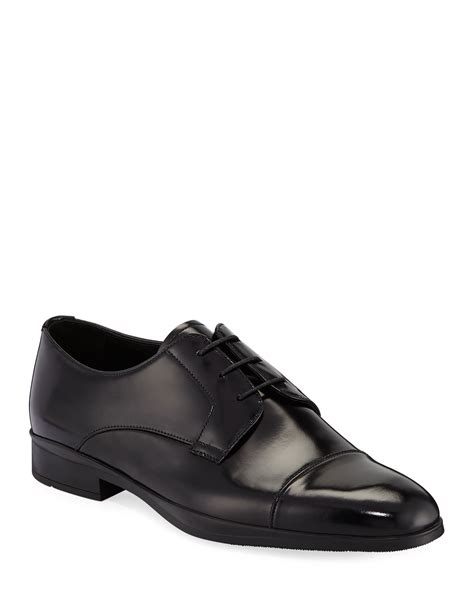 prada lace up dress shoes